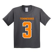 Tennessee Squirrel White YOUTH #3 Shirsey